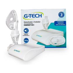 Inalador Nebulizador G-tech Compact Dc1 Masc Adulto Infantil Menor preço em Inalador Nebulizador G-tech Compact Dc1 Masc Adulto Infantil