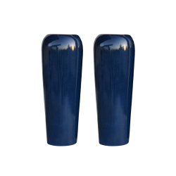 Kit 2 Vasos de Fibra Vidro Cachepot Vietnamita Azul 76x29cm é boa?