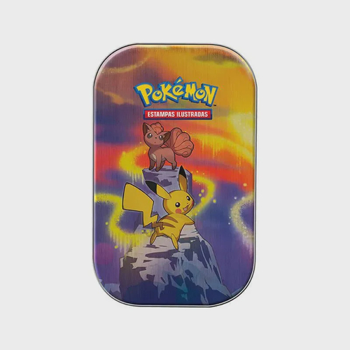 Pokémon tcg: Mini Latas Poder de Kanto - Charizard + Pikachu e Vulpix +  Mewtwo + Dragonite + Mew e Psyduck em Promoção na Americanas