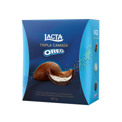 Ovo de Páscoa Oreo Lacta Tripla Camada Caixa 320g Menor preço em Ovo de Páscoa Oreo Lacta Tripla Camada Caixa 320g