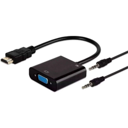 Cabo Adaptador Conversor Hdmi Para Vga Com Cabo Auxiliar de Áudio é boa?