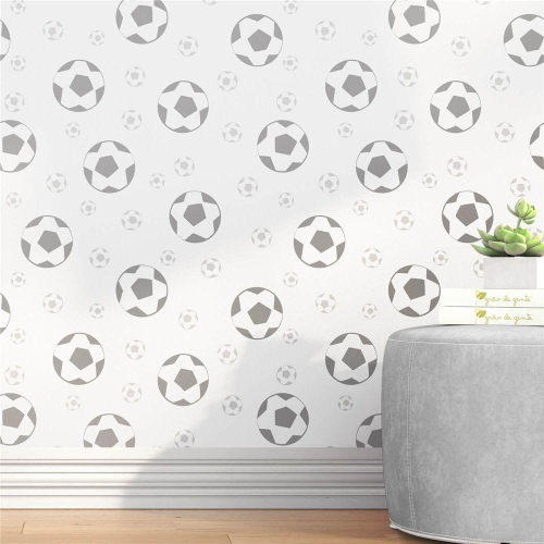 Papel De Parede Soccer Jogo Futebol Quarto Menino Bola A670