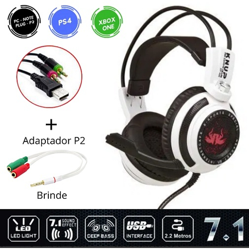 Fone de Ouvido para pc PC-002 Tekone Ideal para Jogos e Músicas na  Americanas Empresas