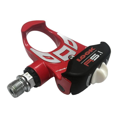 Pedal Aluminio Look A5.1 Vermelho Bicicleta Bike Ciclismo em Promocao na Americanas