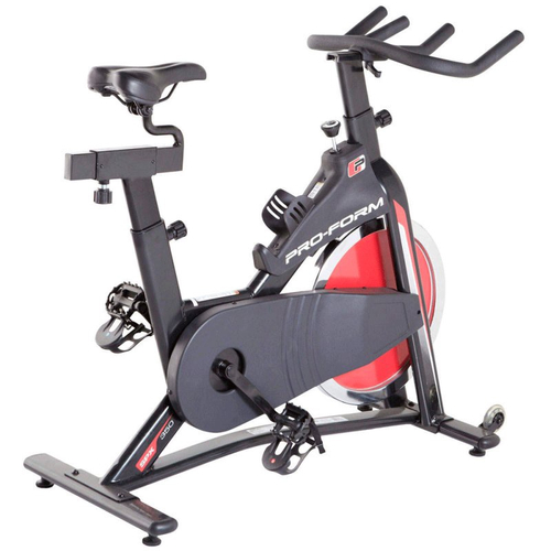 Bicicleta Spinning Proform 350 spx Preta e Vermelha em Promo o na