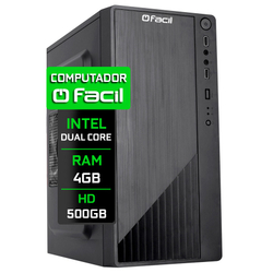 Computador Fácil Intel 4GB HD 500GB é boa?