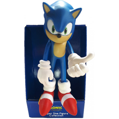 Boneco Sonic Articulado Grande Brinquedo Caixa Collection Lançamento Action  Figure 16cm - WIN Colecionáveis