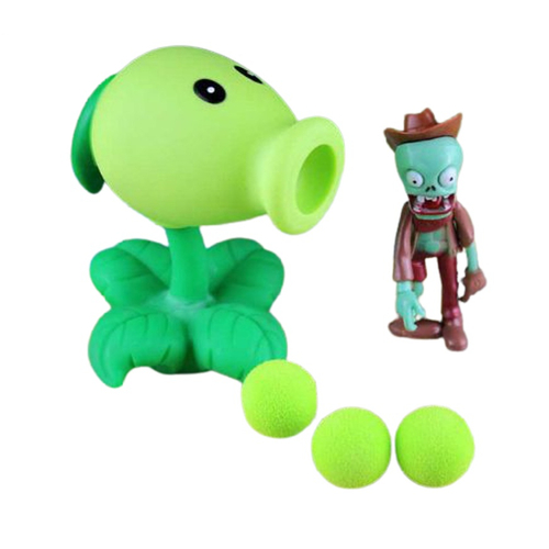 Kit Zumbis do Jogo Plants vs Zombies ( 3 personagens)