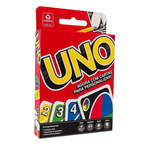 Kit Jogo Uno 114 Cartas e Baralho Duplo 104 Cartas Diversão na Americanas  Empresas