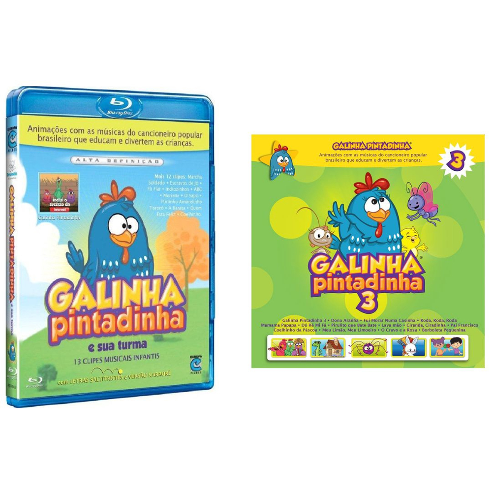 Cd + Dvd Galinha Pintadinha 4 (2 Discos) em Promoção na Americanas