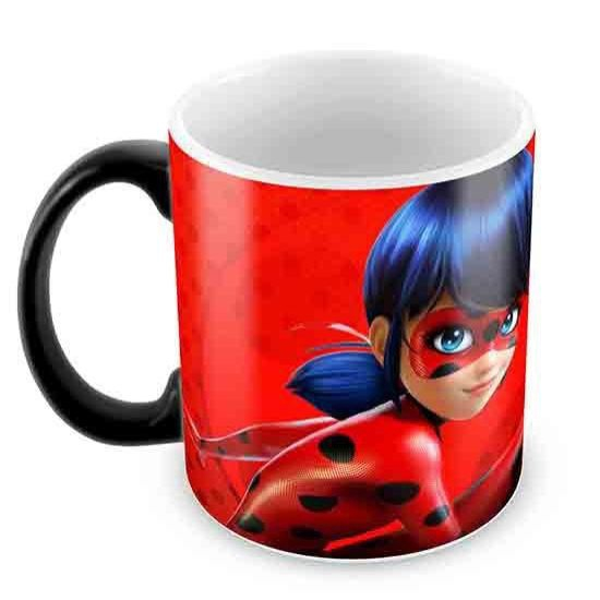 Caneca LadyBug Miraculous.