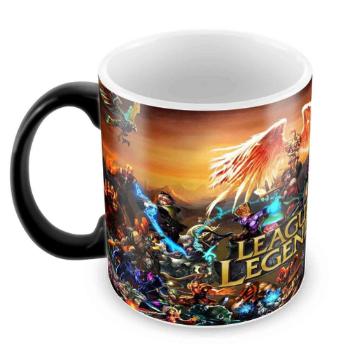 Caneca Mágica Illaoi Campeão Jogo League Of Legends LOL