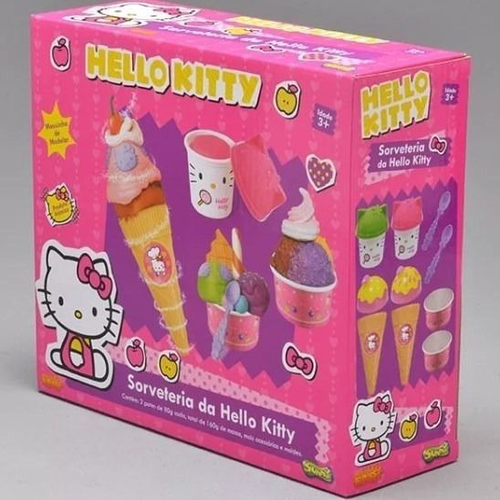 Brinquedo Massinha Sorvetinho Hello Kitty em Promoção na Americanas