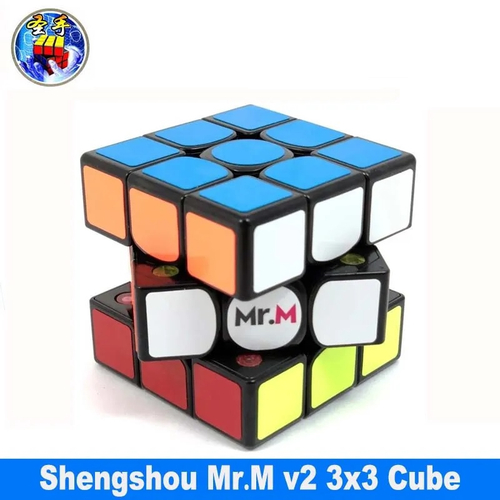 Cubo Magico Profissional 3x3x3 Mr.m Magnético Colorido