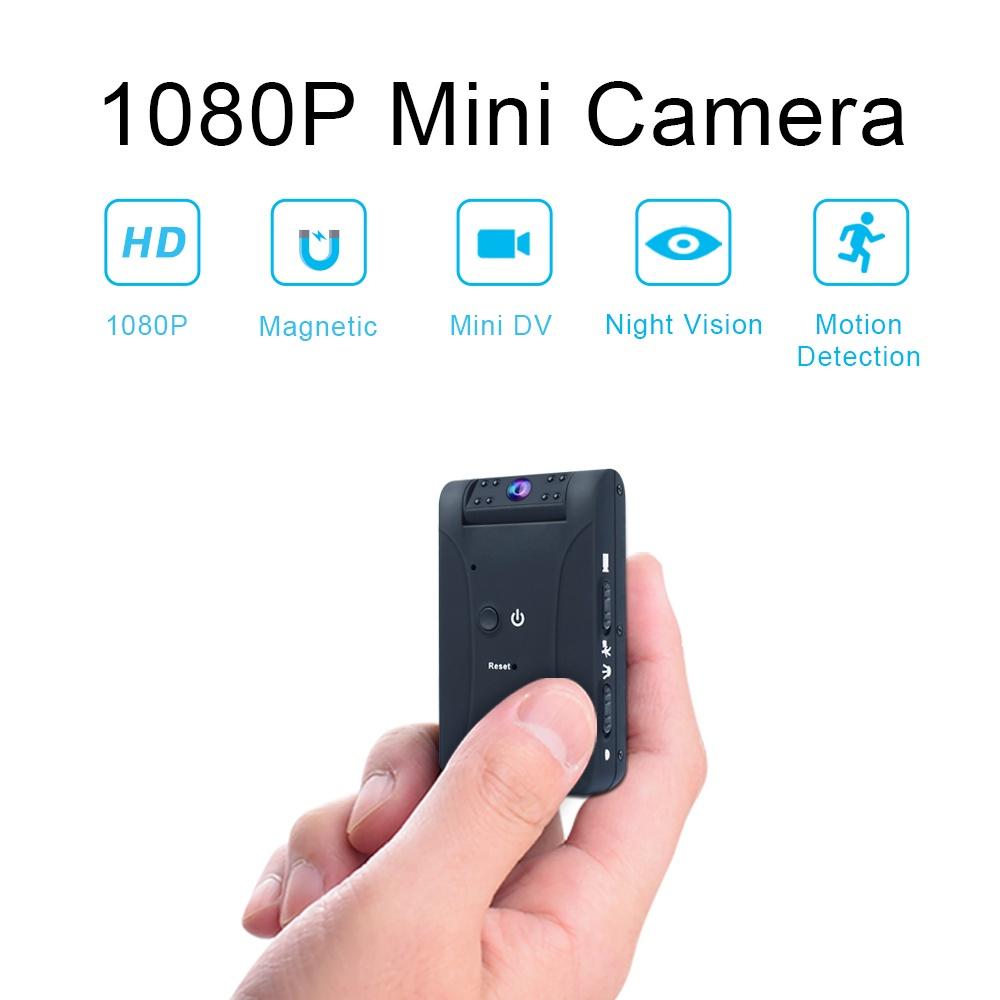 MD90 Mini dv Camara 1080P Infrared Night Vision Mini filmadora com 180  graus de rotação de detecção de movimento em Promoção | Ofertas na  Americanas