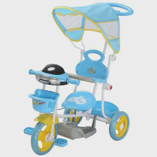 Triciclo Infantil Passeio Com Empurrador 2 Em 1 Motoca