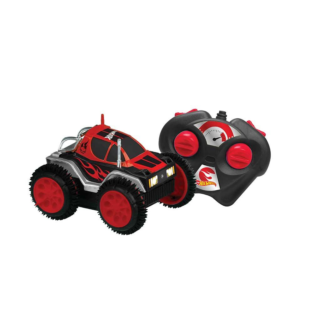 Carro controle remoto 3 funcoes hot wheels shockwave