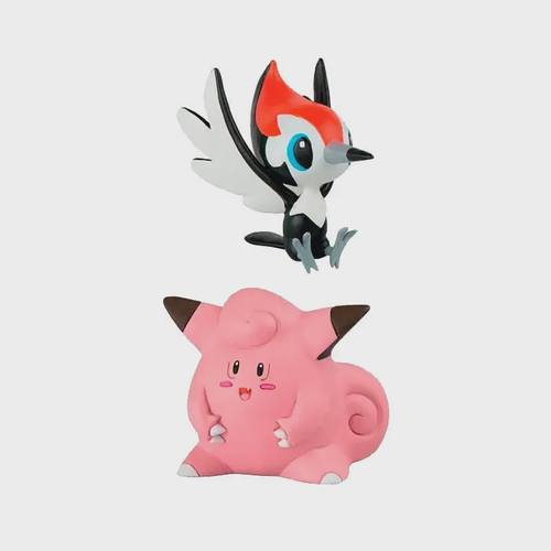 Conjunto Mini Bonecos Colecionáveis Pokémon Nintendo - Tomy - Sunny  Brinquedos: Pikipek Picassaut Peppeck + Clefairy Mélofée Piepi na  Americanas Empresas