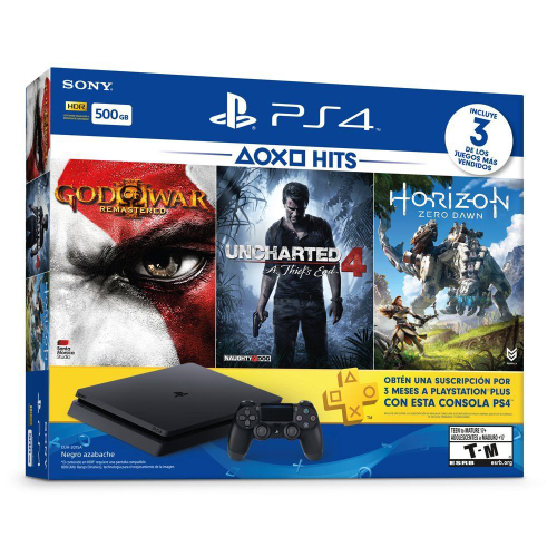 OFERTA** PS4 Slim 500GB c/ Jogo (NO MAN'S SKY) - Videogames - Meireles,  Fortaleza 1239012699