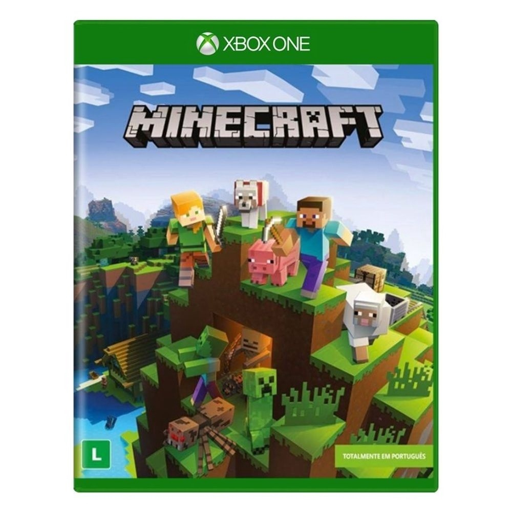 Minecraft - Xbox 360 Midia Física Usado