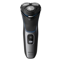 Barbeador eletrico philips shaver 3000 s3122/51 seco ou molhado preto 127v Menor preço em Barbeador eletrico philips shaver 3000 s3122/51 seco ou molhado preto 127v