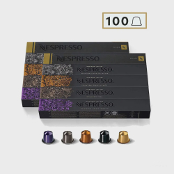 Cápsulas de Café Nespresso Variado - 100 Cápsulas Menor preço em Cápsulas de Café Nespresso Variado - 100 Cápsulas