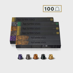 Nespresso Variado e Equilibrado 100 cápsulas de café Menor preço em Nespresso Variado e Equilibrado 100 cápsulas de café