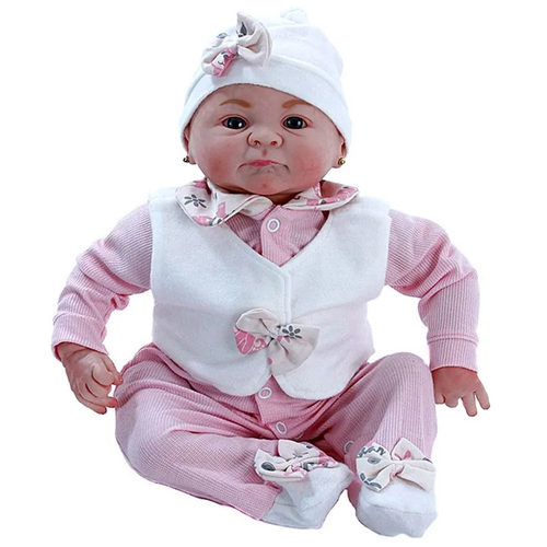 Boneca Bebê Reborn Doll Realist Yasmin Sid Nyl 1172