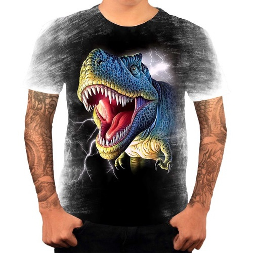 camiseta personalizada de dinossauro