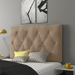 Cabeceira Intense Solteiro 0.90 Suede Cappuccino - lh Móveis é boa?