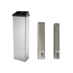 Kit Lixeira E Porta Copo Descartavel Agua Café Inox 15l Menor preço em Kit Lixeira E Porta Copo Descartavel Agua Café Inox 15l