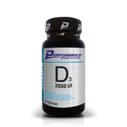Vitamina D3 100 cápsulas - performance nutrition Menor preço em Vitamina D3 100 cápsulas - performance nutrition