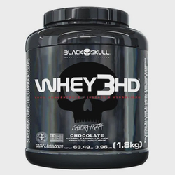 Whey 3HD 1,8 kg - black skull (morango) Menor preço em Whey 3HD 1,8 kg - black skull (morango)