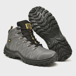 Bota Coturno Masculino Robust Caterpillar Couro Nobuck (650) - Alfredo Store