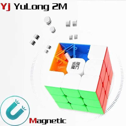 Cubo Mágico Magnético 3x3x3 Moyu Yulong V2 Stickersless