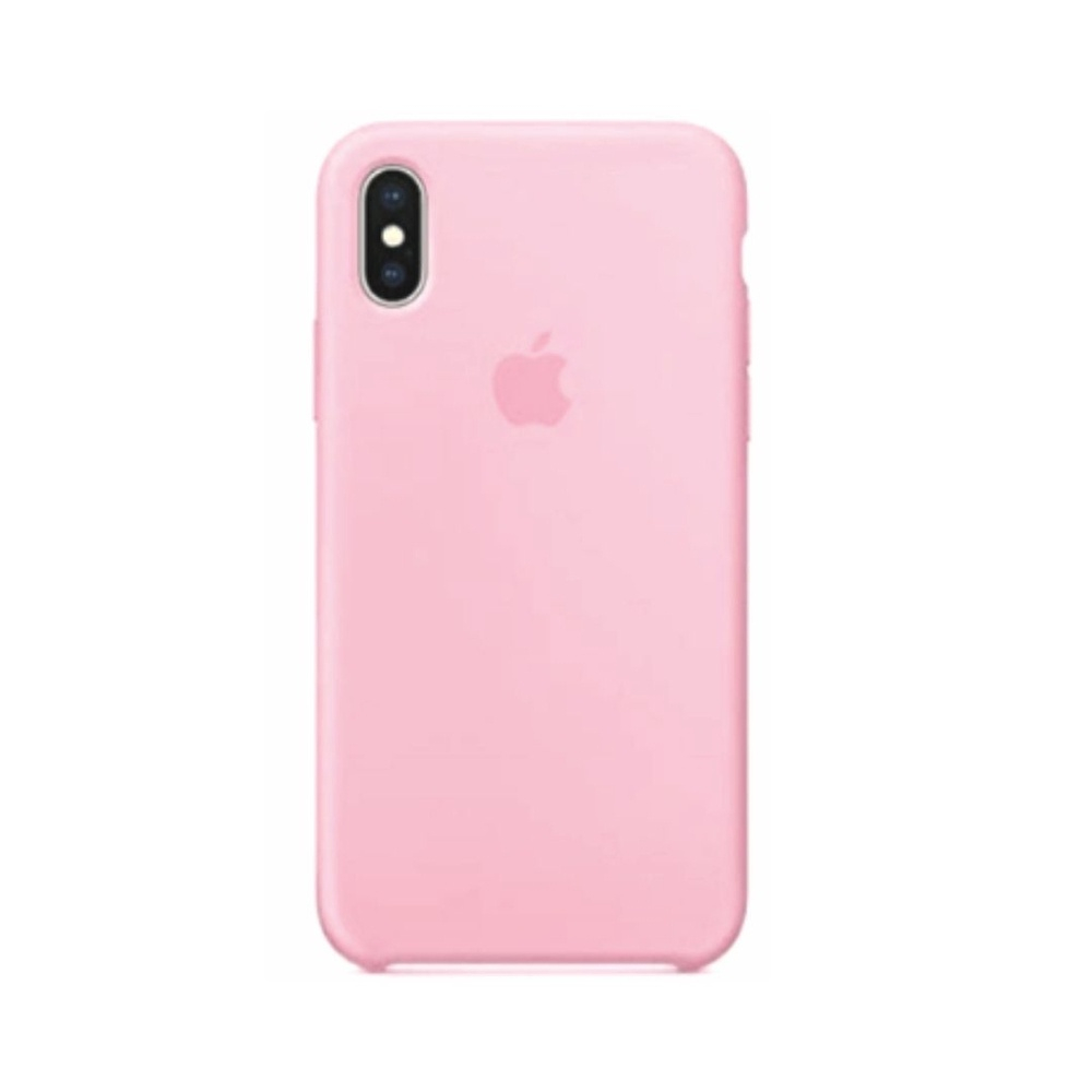 Capa Case Apple Silicone Para Iphone X Xs Rosa No Shoptime