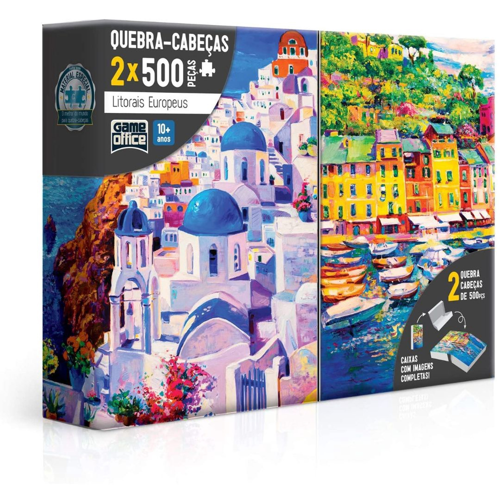 Jogo Puzzle Quebra Cabeça Coliseu Roma 500 Peças País Itália