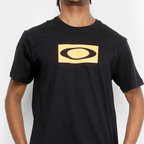 Camisa Oakley Ellipse Mesh Tee 457845BR - 01k - G em Promoção na Americanas