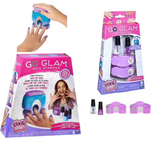 Conjunto Pintura de Unhas - Go Glam Nail Stamper SUNNY BRINQUEDOS