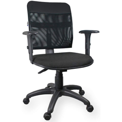 Menor preço em Cadeira de Escritório Executiva Soul Tela Mesh Ergonômica com braços N17 abnt Tecido Preto- qualiflex