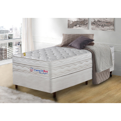 Conjunto Cama Box Solteiro com Molas Ensacadas Cama inBox Wonderful 88x188x71 Menor preço em Conjunto Cama Box Solteiro com Molas Ensacadas Cama inBox Wonderful 88x188x71