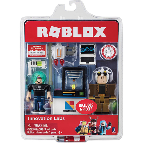 6 Bonecos Roblox Citizans of Roblox com 8 acessórios Jazwares