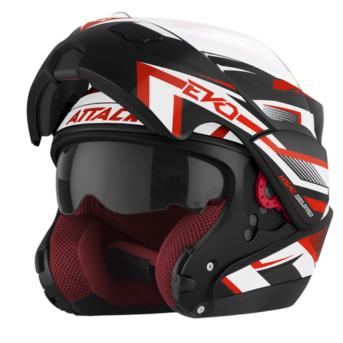 Capacete Moto Gladiator Texx V3 Escamoteável Robocop Chumbo em