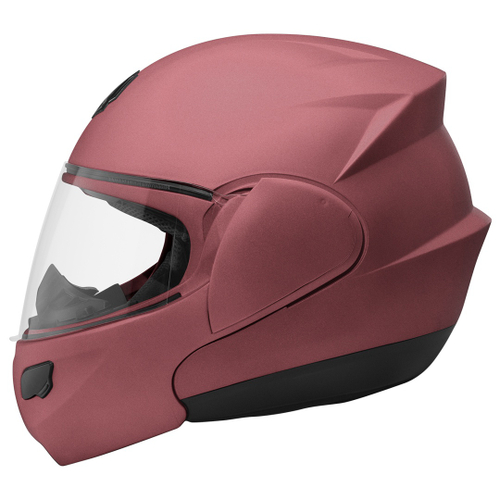 Capacete Motocross Etceter Solid - Rosa Bebê