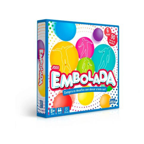 Jogo Embolada Toyster Com 50 Cartas E 6 Bolinhas Colorido em Promoção na  Americanas