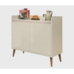 Buffet Aparador Retrô Delux 2 Portas Off White - MoveisAqui é boa?