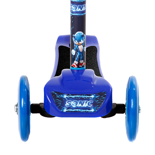 Patinete do Jogo Sonic Infantil Meninos de Duas Rodas Azul - Toys