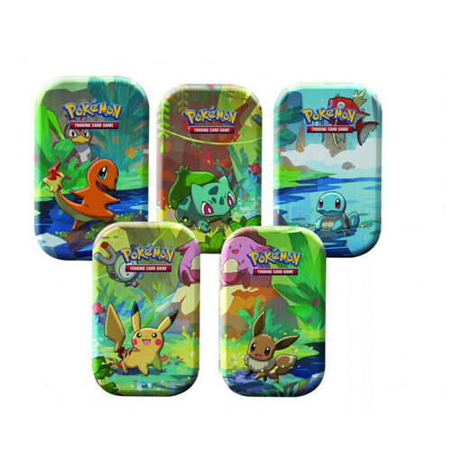 Pokemon Mini Lata - Amigos de Kanto - Squirtle - MP Brinquedos