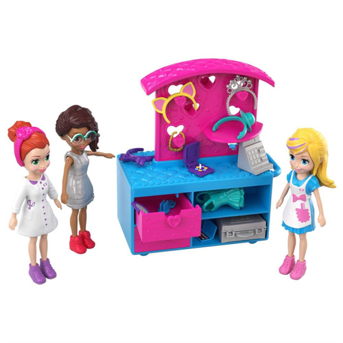 Boneca Polly Pocket Amigas De Capuz - Sortido