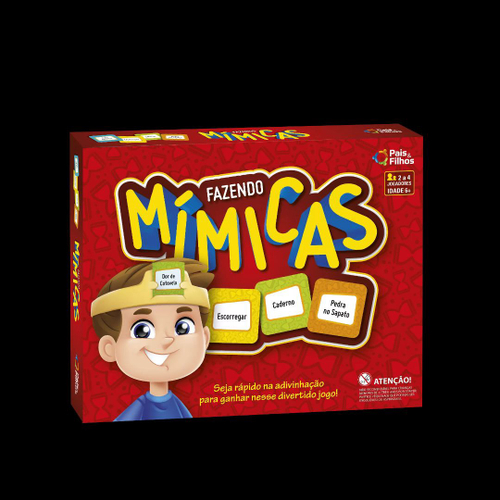 Jogo De Adivinhação Fazendo Mímicas Super Jogos Pais e Filho